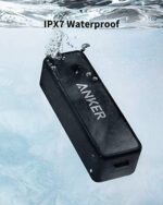 Anker SoundCore 2 Bluetooth Lautsprecher, Fantastischer Sound, Enormer Bass mit Dualen Bass-Treibern, 24h Akku, Verbesserter IPX7 Wasserschutz, Kabelloser Lautsprecher für iPhone, galaxy usw. – Bild 5
