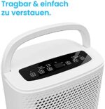 Pro Breeze Luftentfeuchter 12L in 24h Entfeuchtungsleistung - Raumgrösse ca. 120m³ (~20 m²) - mit 3 Betriebsarten, Digitalanzeige, Ablaufschlauch, Timer - Gegen Feuchtigkeit, Schimmel – Bild 7