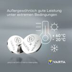 VARTA Batterien Knopfzellen , Lithium Coin, 3V, kindersichere Verpackung, für elektronische Kleingeräte - Autoschlüssel, Fernbedienungen – Bild 6