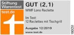 WMF Lono Raclette Grill mit Pfännchen und Schiebern, Raclette 8 Personen, 15 W, edelstahl matt – Bild 14