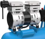Güde 50136 Kompressor Airpower 150/8/24 Silent (Doppelkolbenaggregat Direktgetrieben, 0,75 kW, 230V, ölfrei, 8 bar) – Bild 2