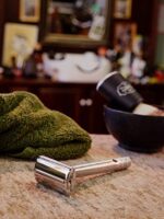 Wilkinson Sword Classic Vintage hochwertiger Rasierhobel inkl. 10 Doppelklingen aus Vollmetall, Für eine besonders exakte und schonende Rasur – Bild 7