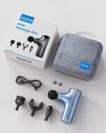Massagepistole, RENPHO Mini Massagepistole Massage Gun, Tragbare Muskelmassagepistole Massagegerät bis 3200 U/min mit Ladeanschluss Typ C, zur Linderung von Muskelschmerzen – Bild 7