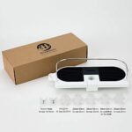 Hawsam Ohne Bohren Duschablage für die Duschstange, Badezimmer Dusche Rack Verstellbar Höhe, Für Duschstange mit Durchmesser von 19mm - 25mm – Bild 6