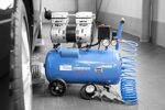 Güde 50136 Kompressor Airpower 150/8/24 Silent (Doppelkolbenaggregat Direktgetrieben, 0,75 kW, 230V, ölfrei, 8 bar) – Bild 6