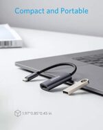 Anker PowerExpand+ USB-C auf HDMI Adapter aus Aluminium, kompakter USB-C Adapter, 4K 60Hz, für MacBook Pro, MacBook Air, iPad Pro, Pixelbook, XPS,Galaxy (Kompatibel mit Thunderbolt 3 Ports) – Bild 5