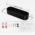 Qeekzeel Duschregal Ohne Bohren Duschkorb Organizer Nagelfrei Selbstklebend Duschablage Gewürzregal Selbstklebend Kein Schaden Wandhängend Matte Finish Für Badezimmer – Bild 6