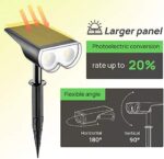 Linkind LED Solarleuchte StarRay – 800 lm, 3000 K, IP65, Dämmerungssensor, Aussenwandleuchte – Bild 5