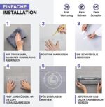 KINCMAX Duschablage ohne Bohren aus Edelstahl, 2er Set, Regal Selbstklebend für das Badezimmer & Küche - Schampoo Halterung, Duschkorb, Duschregal mit Haken – Bild 5