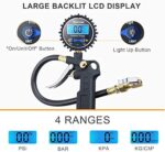 AstroAI Digitaler Reifenfüller mit Manometer, mittlerem 250 PSI & AstroAI Reifenfüller luftdruckprüfer Reifendruckmesser 3-IN-1 mechanisches Reifendruckmessgerät 12Bar/170psi – Bild 3