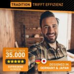 HARDTWERK Zen Japansäge klappbar (Kataba) 240 mm aus SK4 Karbonstahl für Heimwerker & Gewerbe - japanische Säge Feinsäge für Holz - Zugsäge Holzsäge – Bild 6