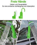 LIBERRWAY Campingdusche, Aussen- und Inneneinsatz Camping Dusche mit Wiederaufladbarer Akku, 1.8m Duscheschlauch Outdoor Dusche mit Pumpe für Garten Strand Camping Reisen Autowäsche – Bild 7