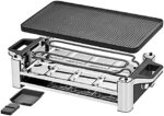 WMF Lono Raclette Grill mit Pfännchen und Schiebern, Raclette 8 Personen, 15 W, edelstahl matt – Bild 8