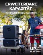 BLUETTI Solargenerator AC200MAX mit 1, 2 oder 3 x PV350 Solarpanel, 2048Wh/2200W LiFePO4 Tragbare Powerstation Stromaggregat, 350W Solarmodule für Notstromversorgung Camping, Wohnwagen, Stromausfall – Bild 7