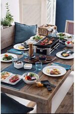 WMF Lono Raclette Grill mit Pfännchen und Schiebern, Raclette 8 Personen, 15 W, edelstahl matt – Bild 12