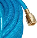 Deuba Druckluftschlauch PVC Schnellkupplung 15 bar 1/4' Anschluss Ø Innen 6mm Aussen 13mm Gewebeschlauch Kompressor – Bild 4