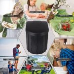 KINSPORY Campingtoilette, Mobile Toilette mit Deckel, Trenntoilette mit Deckel, Tragbare Toilette für Draussen oder Drinnen,faltbares Töpfchen für Autocamping – Bild 4