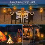StillCool Solar Flammenlicht, IP65 Wasserdicht Solar Fackel Solarlampe Automatische Ein/Aus für Hinterhöfe, Gärten, Rasen Beleuchtung – Bild 3