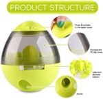Haustiere Leckerli Ball Hund Katze Welpen IQ interaktiv Futter abgeben Ball IQ Ball Hund Puzzle Spielzeuge für Welpen lustiges Puzzle Essen Ball – Bild 4