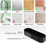 Qeekzeel Duschregal Ohne Bohren Duschkorb Organizer Nagelfrei Selbstklebend Duschablage Gewürzregal Selbstklebend Kein Schaden Wandhängend Matte Finish Für Badezimmer – Bild 5