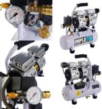 Silent Flüsterkompressor Druckluftkompressor leise ölfrei flüster Kompressor Compressor IMPLOTEX – Bild 2