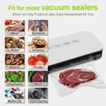 Accenter Vakuumierfolie, Microns Profi fur Vakuumierer & Lebensmittel Vakuumiergerat, BPA-frei, Sehr Stark, Kochbar, Sous Vide geeignet, Wiederverwendbar – Bild 4