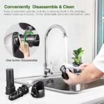 AMZCHEF Slow Juicer Entsafter Gemüse und Obst Profi Entsafter mit Ruhiger Motor & Umkehrfunktion & Saftkanne & Reinigungsbürste – Bild 8
