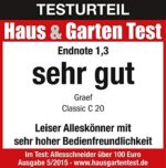 Graef C20EU Allesschneider, Edelstahl, Silber – Bild 11