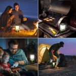 LE LED Campinglampe, Ultra Hell 1000 Lumen, 4 LeuchtmodiI Dimmbar Suchscheinwerfer, Batteriebetrieben Notfallleuchte für Stromausfällen, Wandern, Notfall, Ausfälle und so weiter – Bild 6