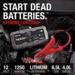 NOCO Boost X GBX45 1250A 12V UltraSafe Starthilfe Powerbank, Auto Batterie Booster, Tragbare USB Ladegerät, Starthilfekabel und Überbrückungskabel für bis zu 6,5-L Benzin und 4,0-L Dieselmotoren – Bild 2