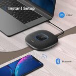Anker PowerConf S3 Bluetooth Konferenzlautsprecher, 6 Mikrofone, smarte Tonaufnahme, 24 Std Akku, Soundcore App, Bluetooth 5, USB-C, für Büro & Homeoffice – Bild 6