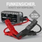 NOCO Boost XL GB50 1500A 12V UltraSafe Starthilfe Powerbank, Auto Batterie Booster, Tragbare USB Ladegerät, Starthilfekabel und Überbrückungskabel für bis zu 7,0L Benzin und 4,5L Dieselmotoren – Bild 3