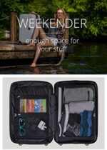 HAUPTSTADTKOFFER, 2er Kofferset, 3er Kofferset, Handgepäck Trolley, Handgepäck Reiserucksack mit Laptopfach, Motiv Koffer, Reisetasche, – Bild 4