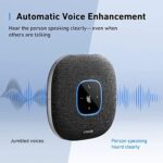Anker PowerConf S3 Bluetooth Konferenzlautsprecher, 6 Mikrofone, smarte Tonaufnahme, 24 Std Akku, Soundcore App, Bluetooth 5, USB-C, für Büro & Homeoffice – Bild 4