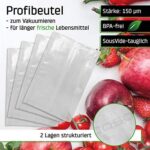 ASO Profi, Folienbeute, für alle Vakuumierer, BPA-frei, sehr stark – Bild 6