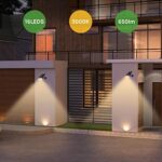 Linkind LED Solarleuchte StarRay – 800 lm, 3000 K, IP65, Dämmerungssensor, Aussenwandleuchte – Bild 4