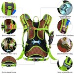 Lixada Fahrradrucksack 18L/30L, Damen Herren Leichter Kleiner Tagesrucksack Wasserdicht Wanderrucksack Sportrucksack MTB Rucksack Skirucksack mit Regenschutzkappe Helmabdeckung 5.5 inch Handytasche – Bild 3