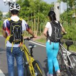 Lixada Fahrradrucksack 18L/30L, Damen Herren Leichter Kleiner Tagesrucksack Wasserdicht Wanderrucksack Sportrucksack MTB Rucksack Skirucksack mit Regenschutzkappe Helmabdeckung 5.5 inch Handytasche – Bild 6