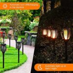 StillCool Solar Flammenlicht, IP65 Wasserdicht Solar Fackel Solarlampe Automatische Ein/Aus für Hinterhöfe, Gärten, Rasen Beleuchtung – Bild 4