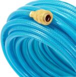 Deuba Druckluftschlauch PVC Schnellkupplung 15 bar 1/4' Anschluss Ø Innen 6mm Aussen 13mm Gewebeschlauch Kompressor – Bild 8