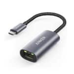 Anker PowerExpand USB-C auf Gigabit Ethernet Adapter, Aluminium, kompaktes Design, USB-C Ethernet Adapter, für MacBook Pro, MacBook Air 2018, iPad Pro 2018, XPS, und viele mehr
