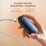 OCOOPA UT3 Lite Handwärmer 2er Pack – Wiederaufladbar, Magnetisch, 5000mAh, 3 Heizstufen bis 53°C, Ultraleicht & Tragbar