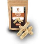 Wildfang® Kauwurzel aus Kaffeeholz für Hunde I natürliches Hundespielzeug Holzknochen - Kaustab, Kaustange, Kauknochen - Zahnpflege, Kaumuskel Training I zum Stressabbau