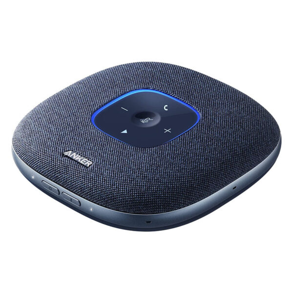 Anker PowerConf S3 Bluetooth Konferenzlautsprecher, 6 Mikrofone, smarte Tonaufnahme, 24 Std Akku, Soundcore App, Bluetooth 5, USB-C, für Büro & Homeoffice