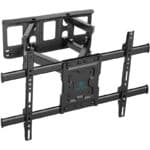 PERLESMITH TV Wandhalterung Schwenkbar Neigbar max.VESA 600x400mm für 37-75zoll Flach Curved Fernseher oder Monitor bis zu 60kg