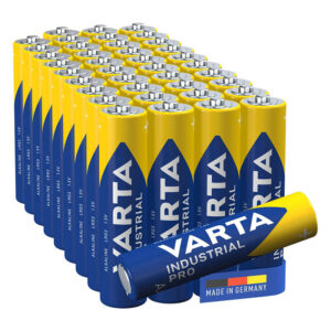VARTA Batterien AAA, 40 Stück, Industrial Pro, Alkaline Batterie, 1,5V, Vorratspack, Made in Germany