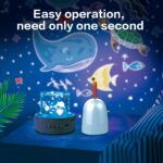 Bluetooth Smart Sternenhimmel-Nachtlicht mit LED für Schlafzimmer, Kinderzimmer und Camping – Bild 5
