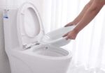 Sitzbad für die Toilette, Bidet Einsatz für Toilette, Tragbares Sitzbadewanne für Hämorrhoidenbehandlung, Wochenbettpflege, Schwangere und ältere Menschen - Vermeiden Kniebeugen (ca. 2,2 Liter) – Bild 3