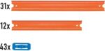 Hot Wheels FTL69, ​Auto und Mega Track Pack, Spielzeug Autorennbahn ab 4 Jahren – Bild 3