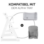 Hauck Alpha Cosy Comfort Sitzverkleinerer ab 6 Monate, mit verstärkten Seitenpolster und extra hoher Rückenlehne, hochwertiger Stretch Stoff, kompatibel mit allen ALPHA+ Holzhochstühle – Bild 6